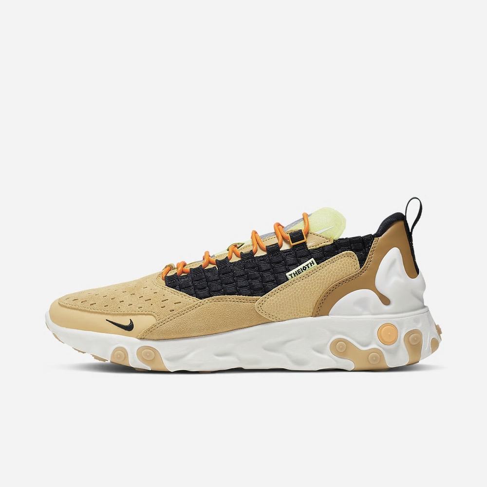 Sneakers Nike React Sertu Doré 8952-436 Club Gold/Wheat/Bright Ceramic/Black Homme | YEM-89137983